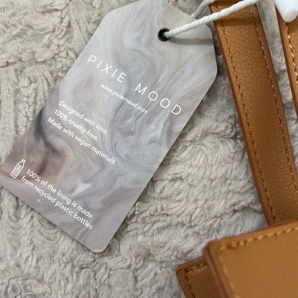 Pixie Mood Alicia mini tote bag in Honey, new condition with tags - Picture 8 of 16